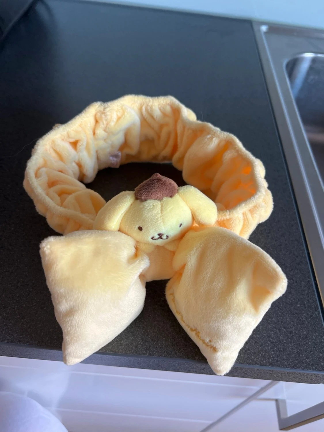 Gul Makeup-hårband PomPomPurin - 1