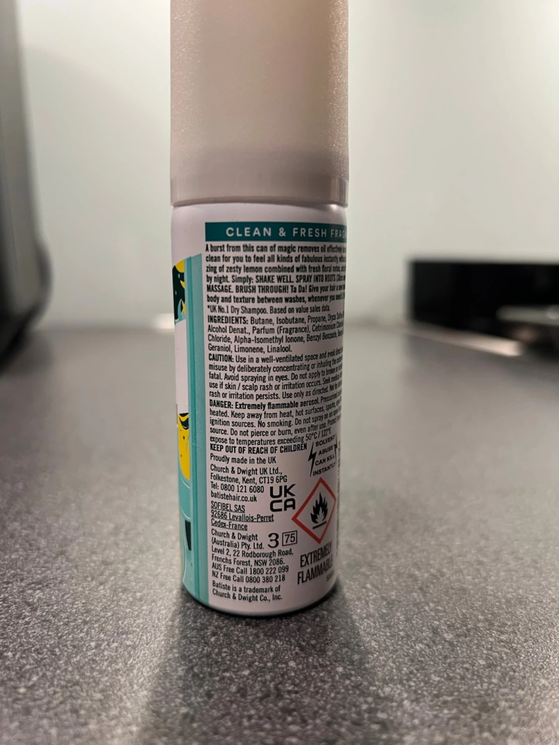 Batiste Original Dry Shampoo 50ml - 2
