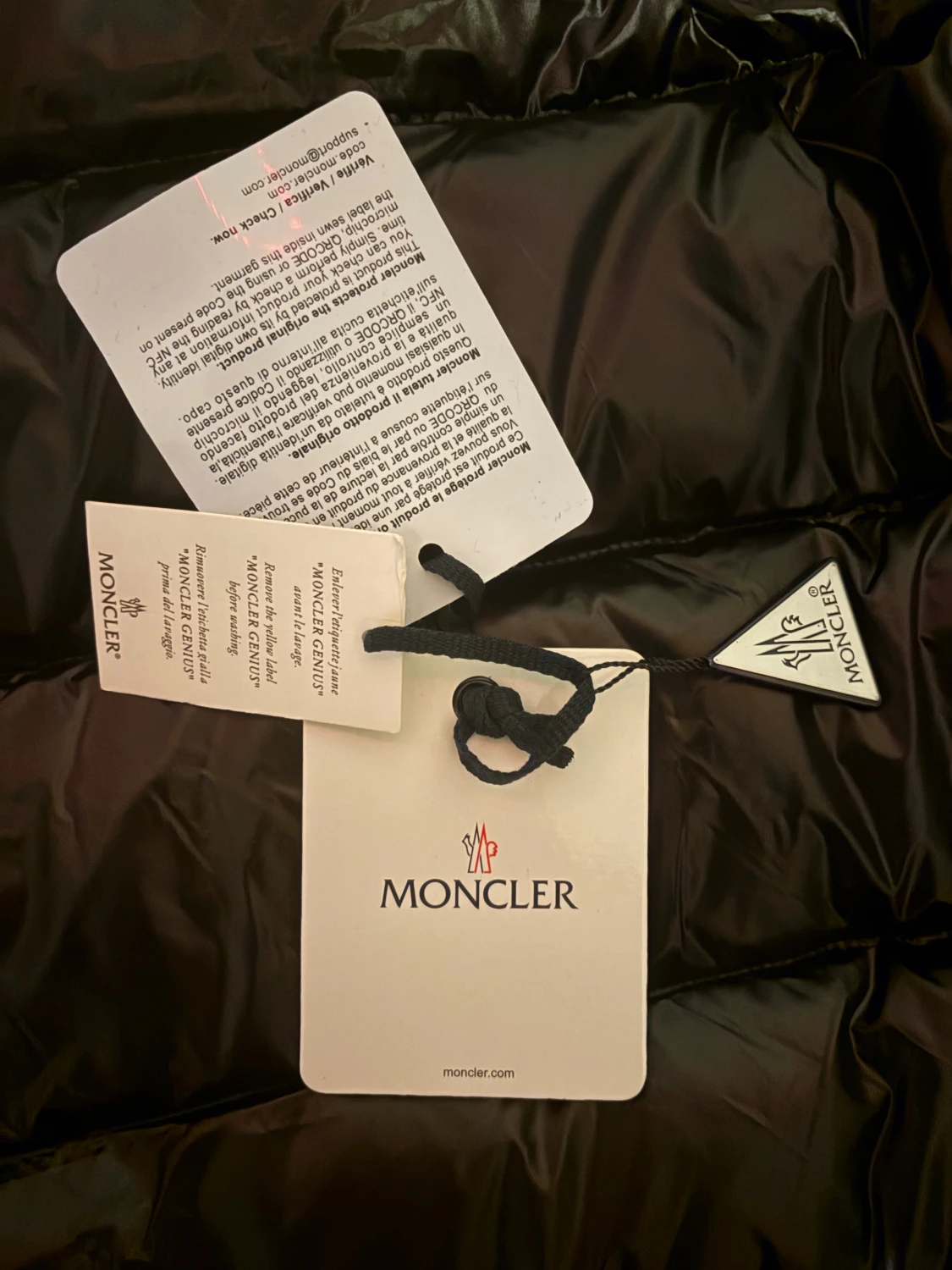 Monclear maya svart - 3