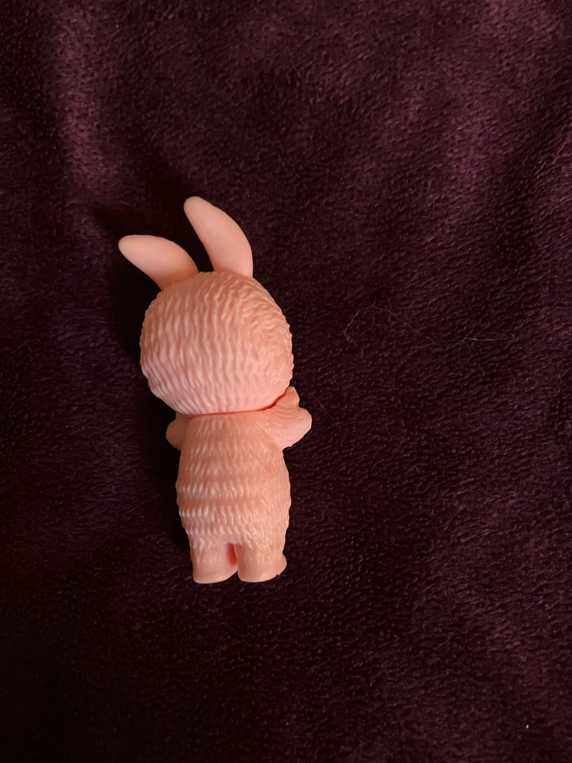 Rosa dekorativ mini figur Sonny Angel/ labubu  - 3