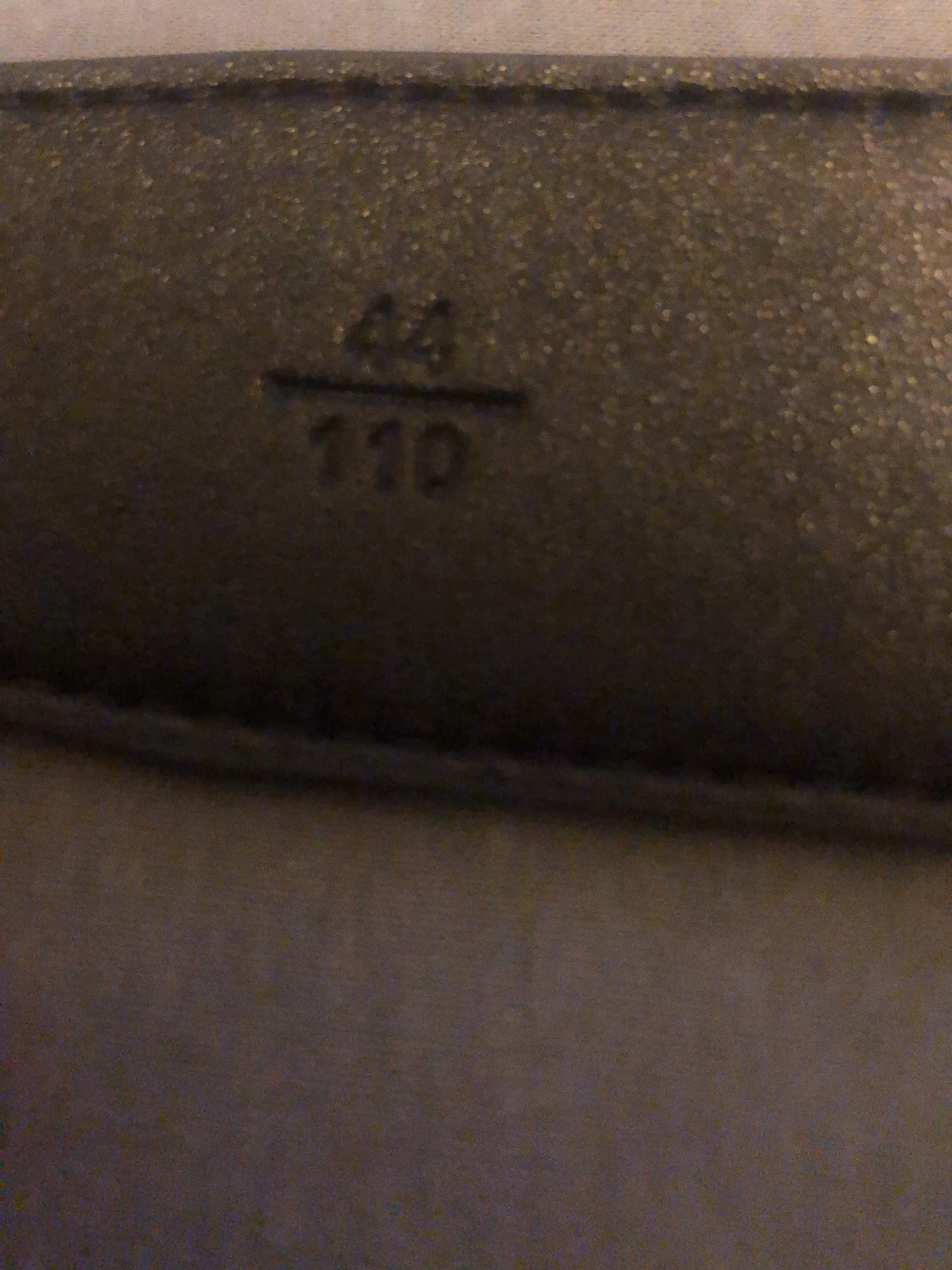 Rutig Burberry skärp i skinn - 3