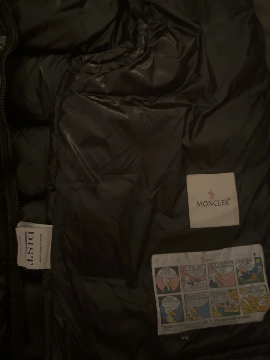 Svart dunväst från Moncler med huva - 2