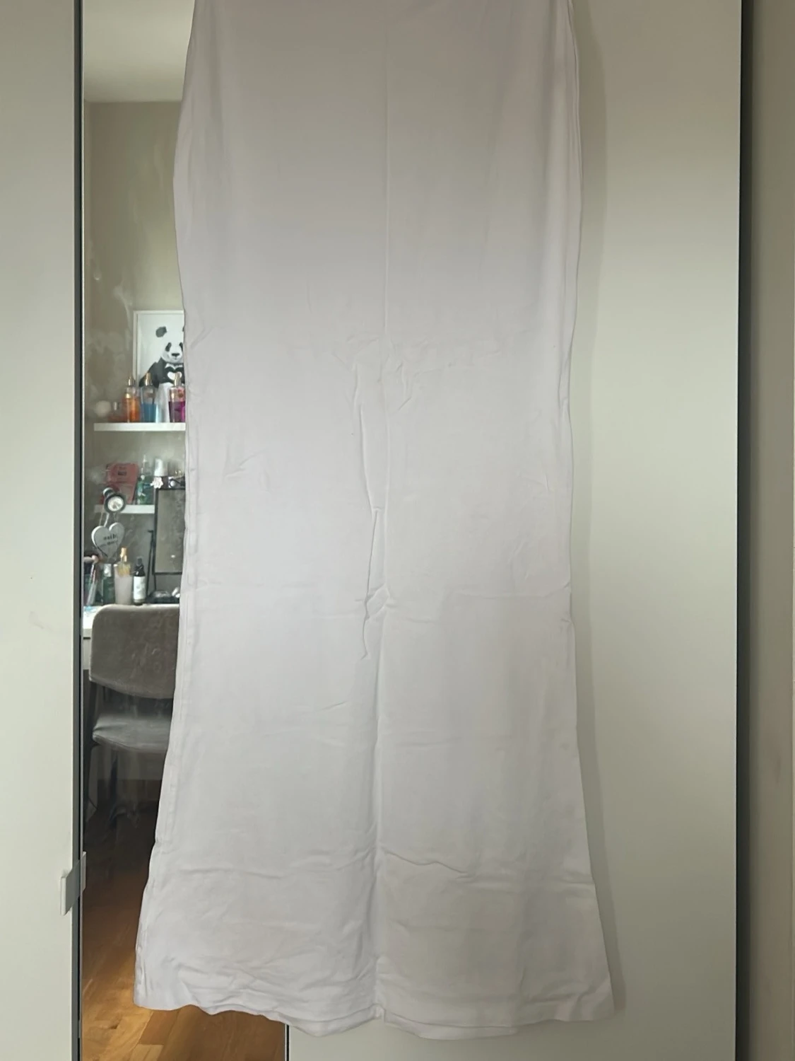 Vit långkjol från Bikbok XS