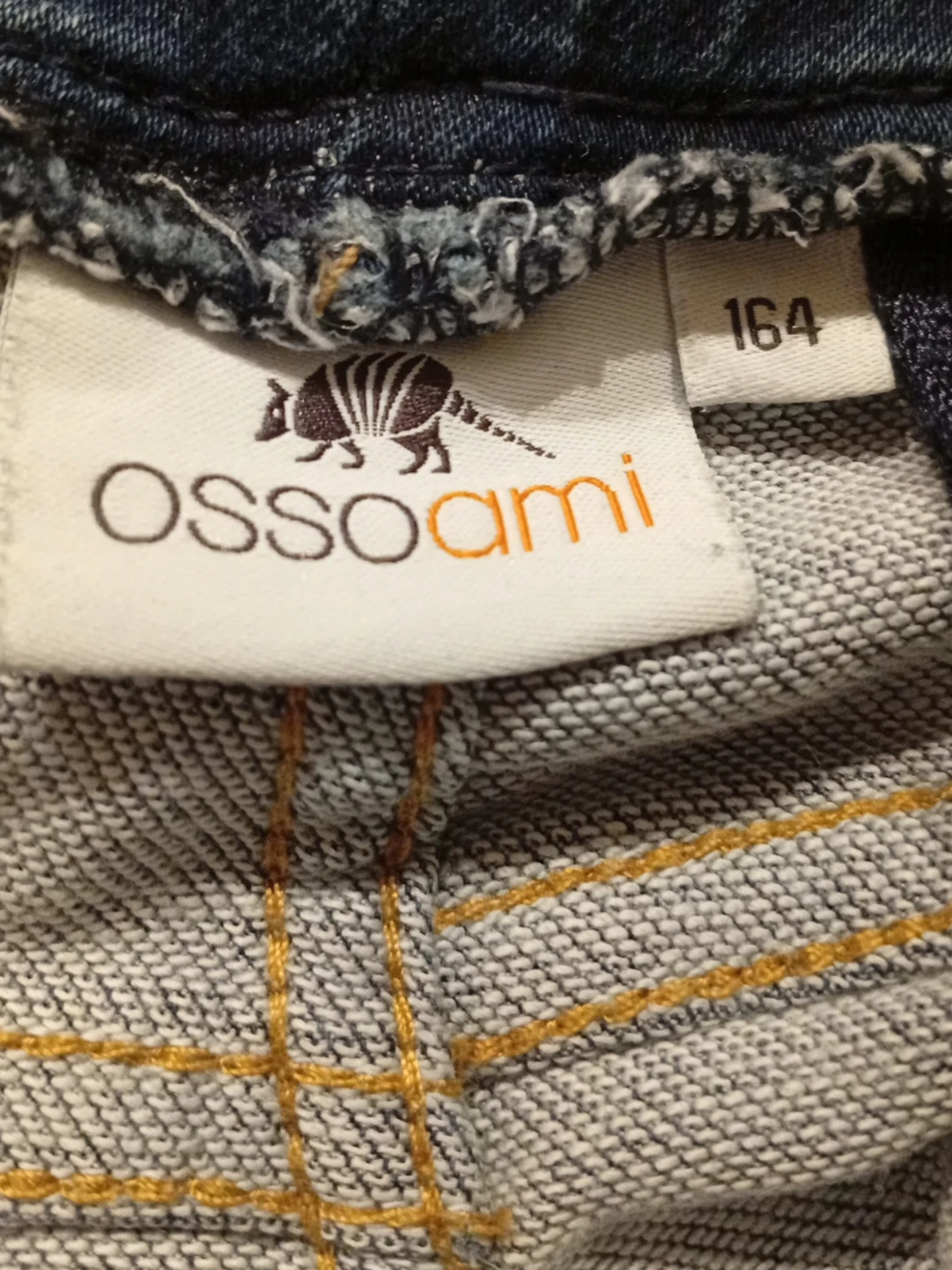 Blå jeans från Ossoami, storlek 164 - 3