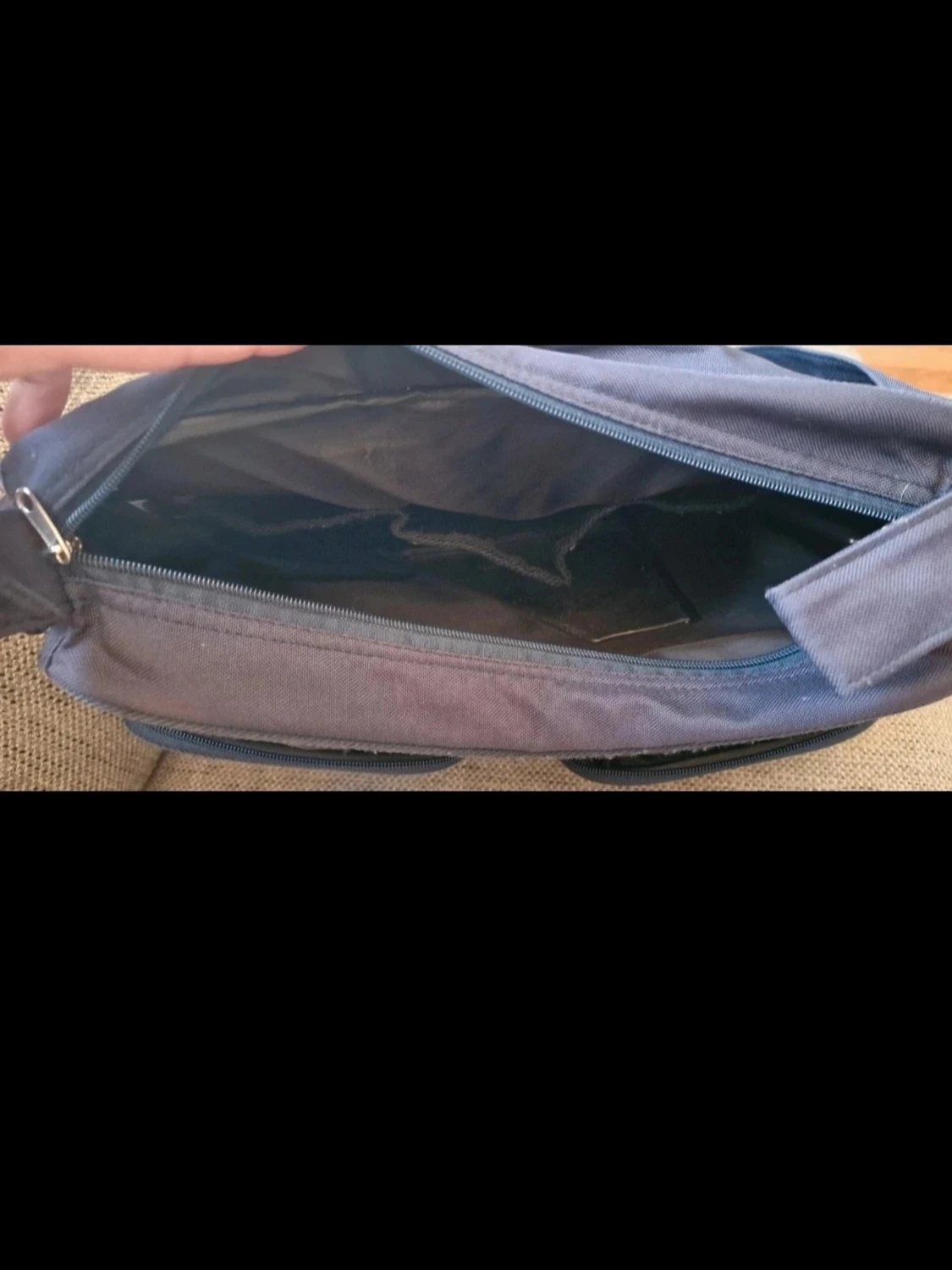 Blå skötväska - 2