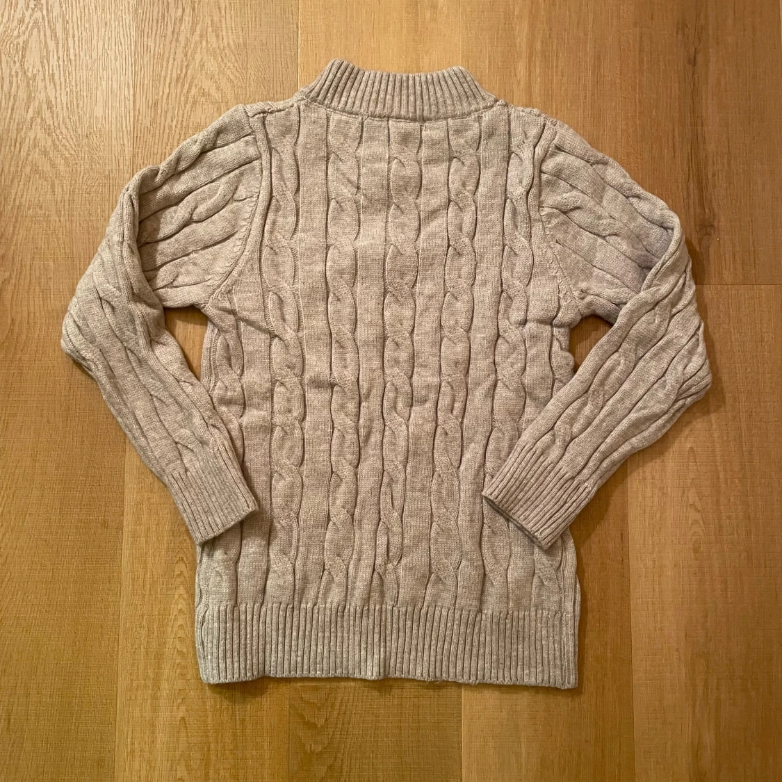 Grå stickad half zip-tröja Polo Ralph Lauren - 2