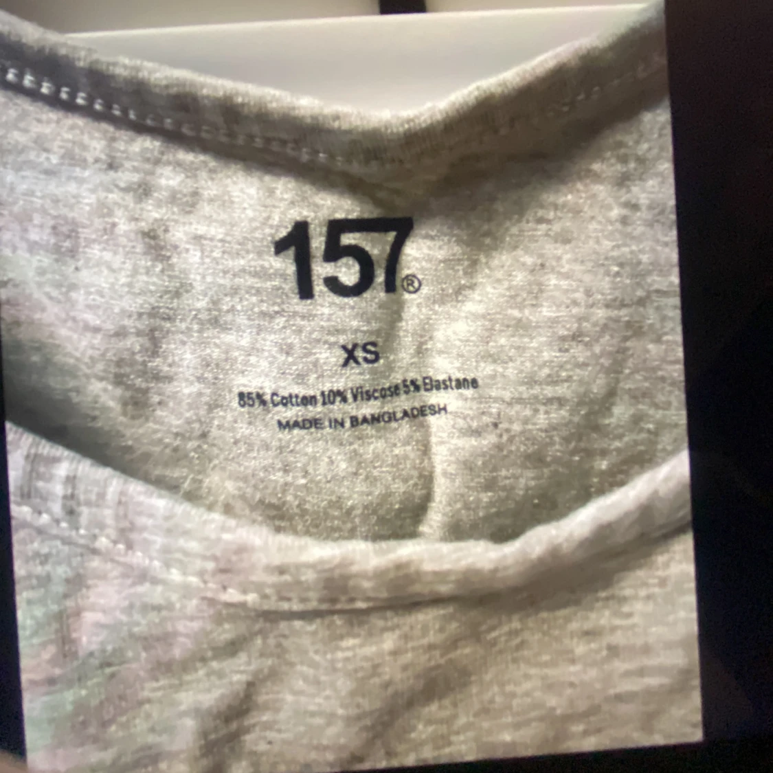 Grå linnetopp från 157, XS - 1