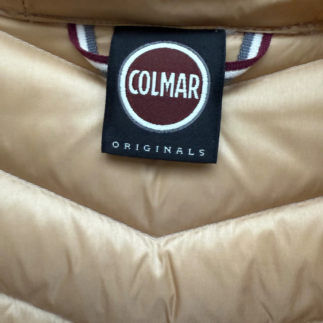 Champagnefärgad Colmar dunjacka - 4