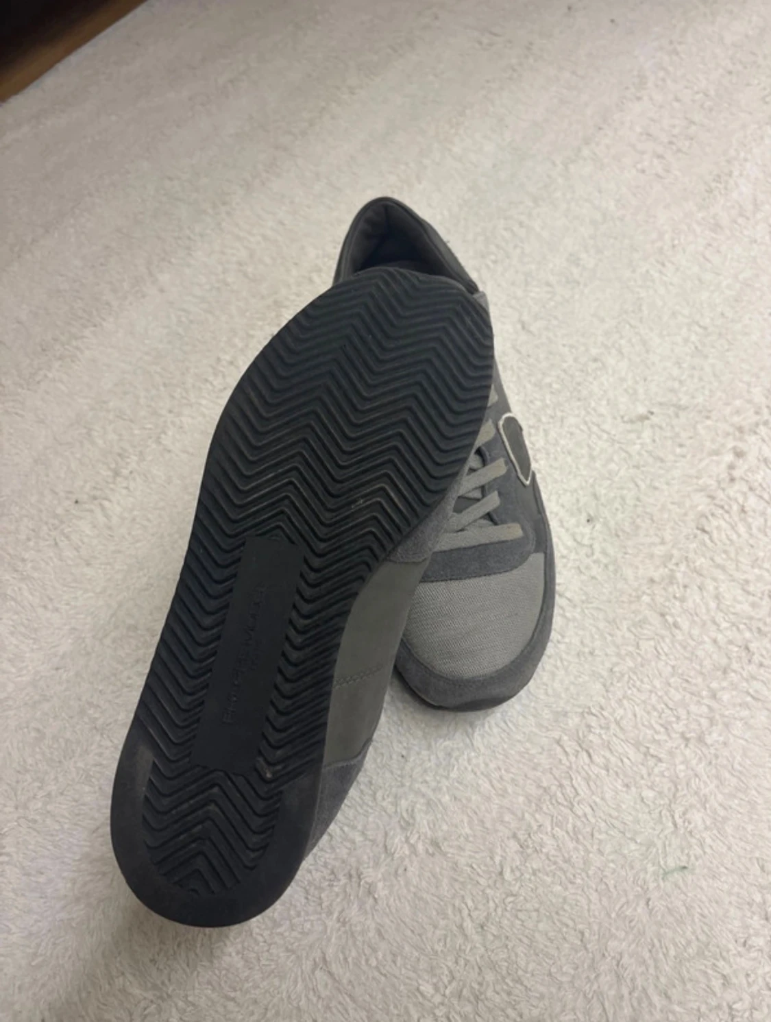 Grå Philippe Model sneakers strl 40 - 3