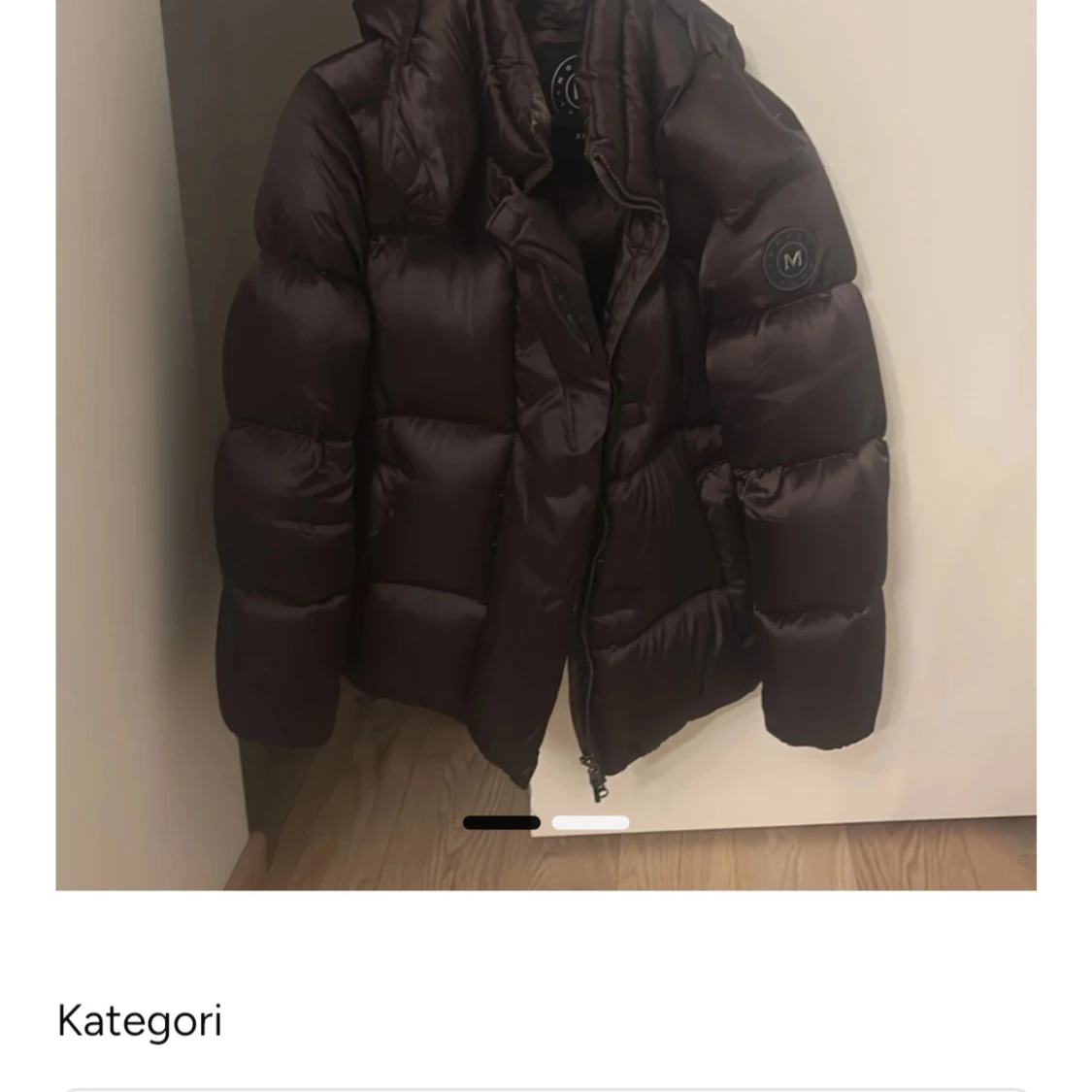 Brun pufferjacka från Monel - 1