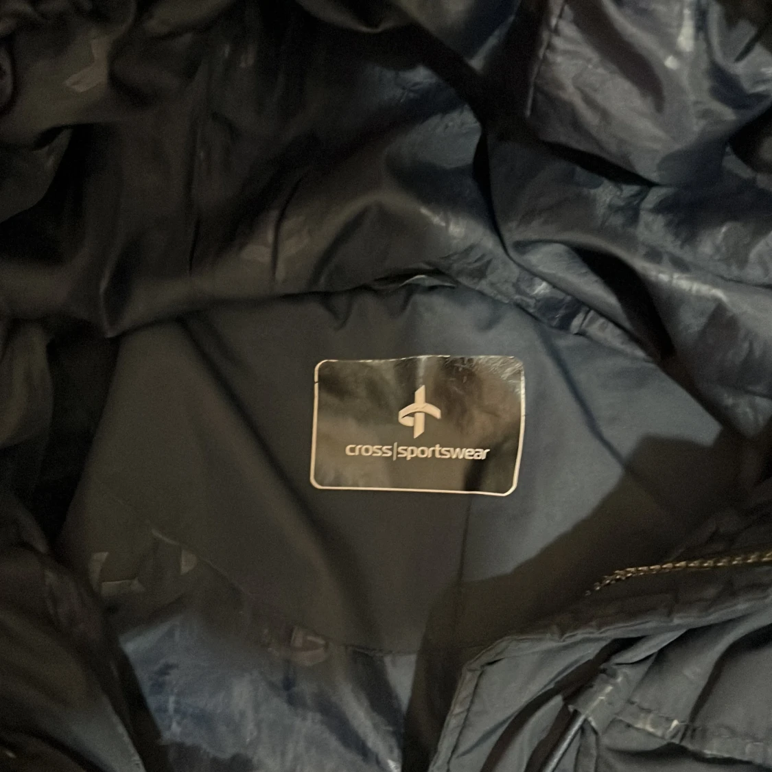 Mörkblå pufferjacka från Cross Sportswear passar från S till L stl - 2