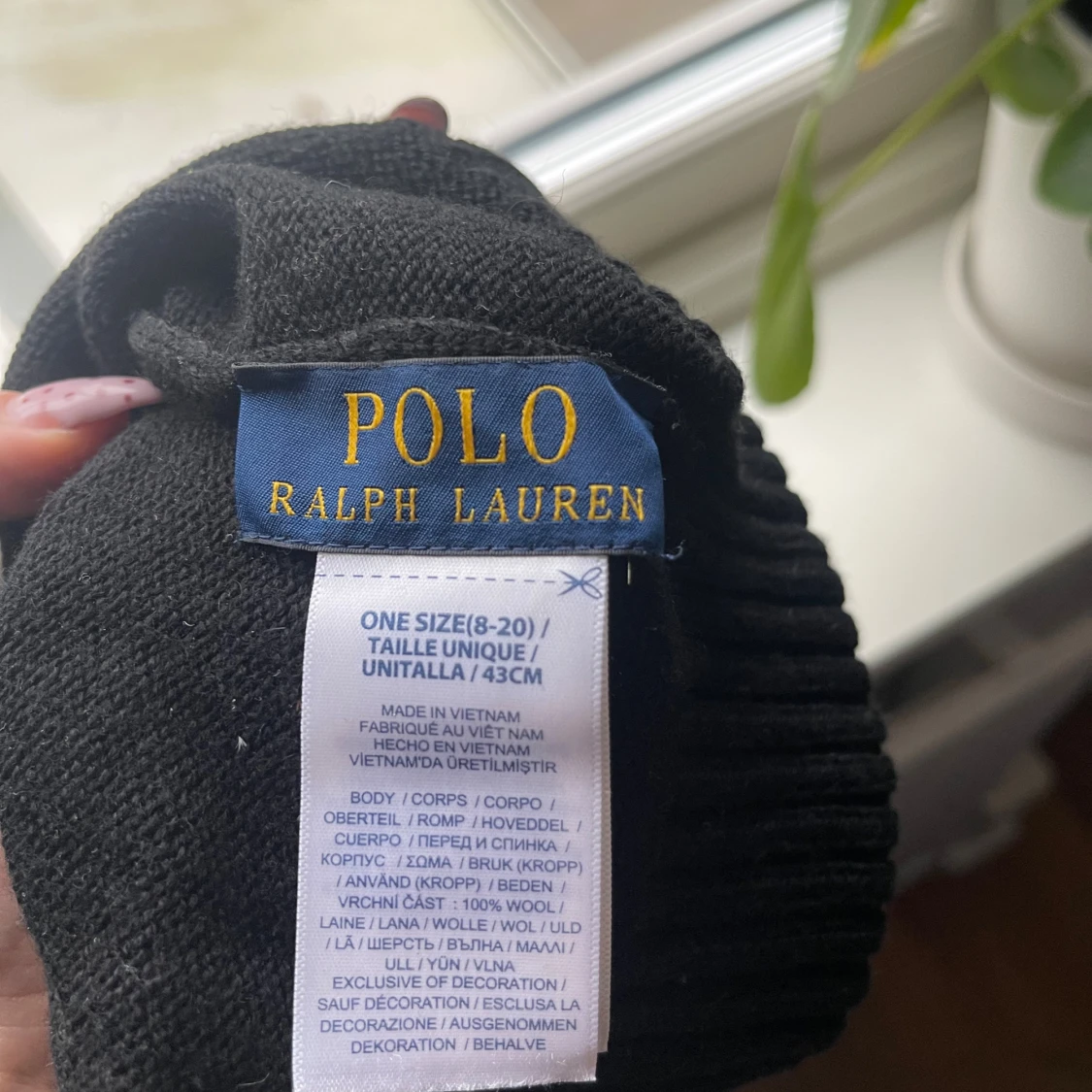 Mörkgrå mössa från Polo Ralph Lauren - 1