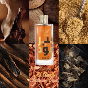 Ameer Al Oudh Intense Oud - Ameer Al Oudh Intense Oud från Lattafa har en cool, modern design och är perfekt för dig som gillar att sticka ut. Flaskan har en tydlig orientalisk vibe och passar dig som vill ha något unikt i din samling.