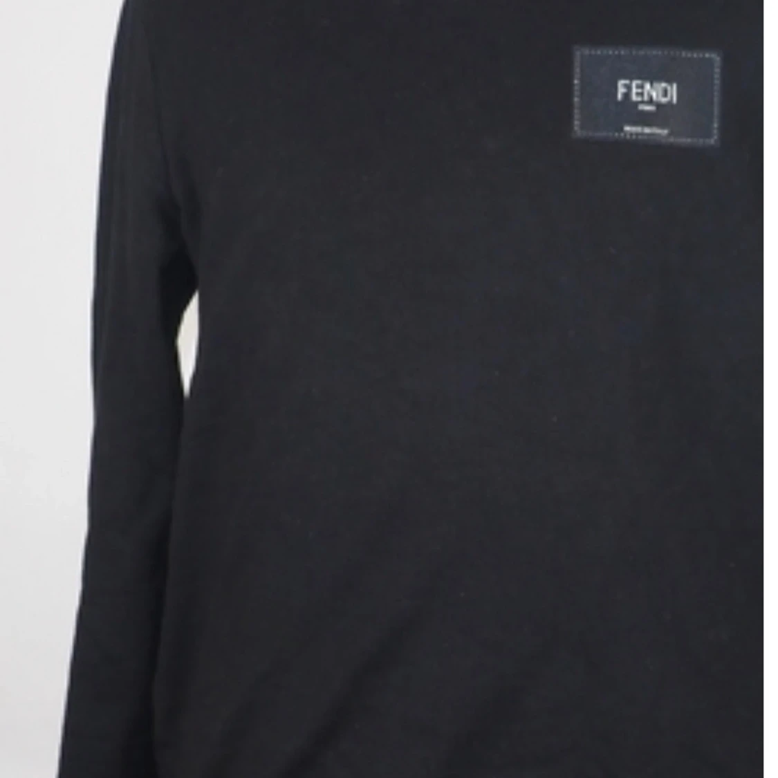 Svart långärmad tröja från Fendi