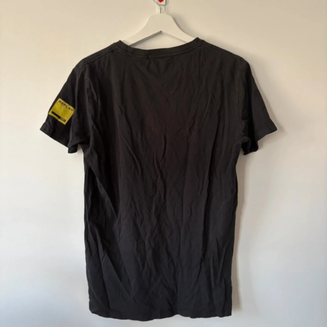 Svart Replay t-shirt med tryck - 2