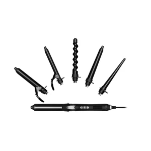 Mix It Up Multi Curler locktång - Säljer en Mix It Up Multi Curler från By Lyko, en locktång med 6 utbytbara munstycken, så det finns något som passar alla. Fin orginallåda och det ingår en handske och en bruksanvisning. Den har inga defekter och är använd 3 gånger.