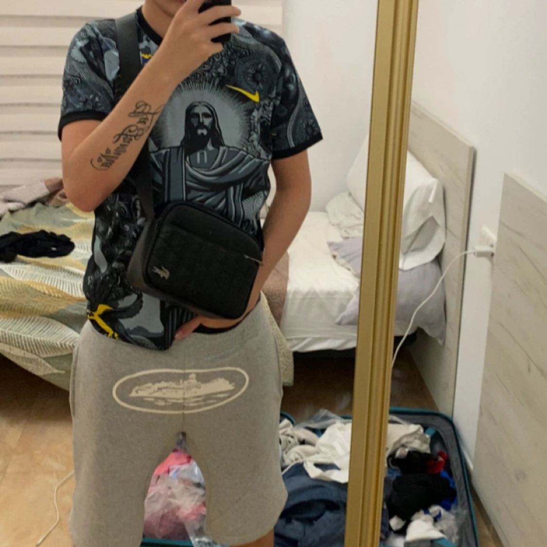 Svart axelväska från Lacoste - 2