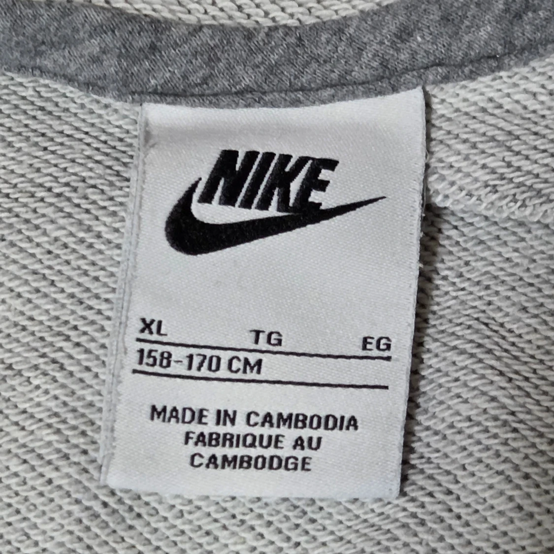 Nike grå kofta  - 2