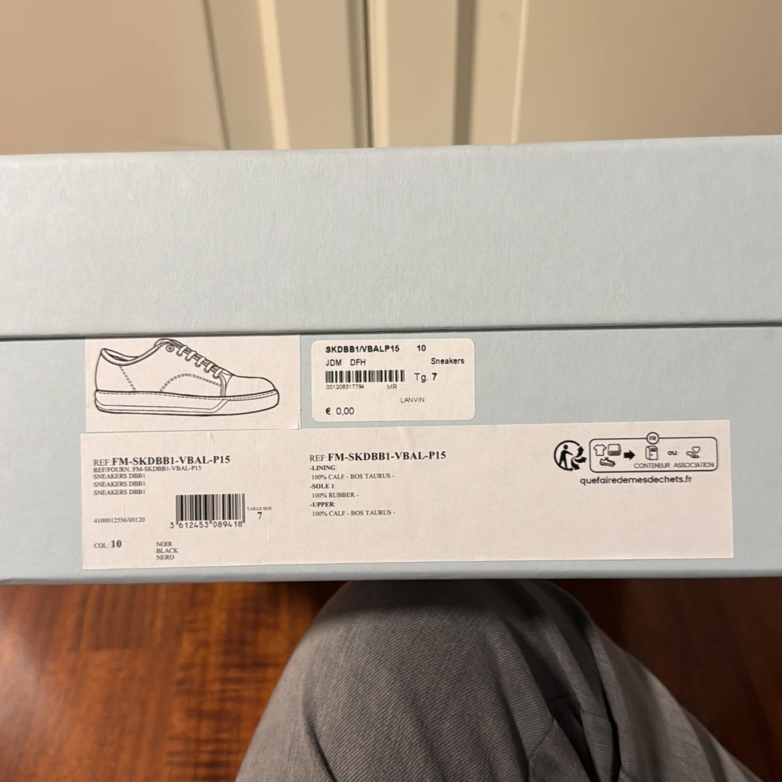 Lanvin DBB1 Patent Cap Toe - 4