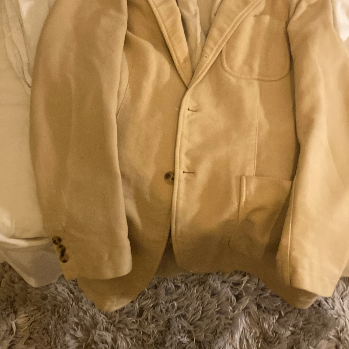 Beige kavaj från Faconnable - 2