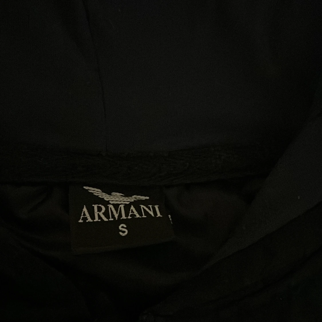 Svart quiltad hoodiejacka Armani EA7 - 2