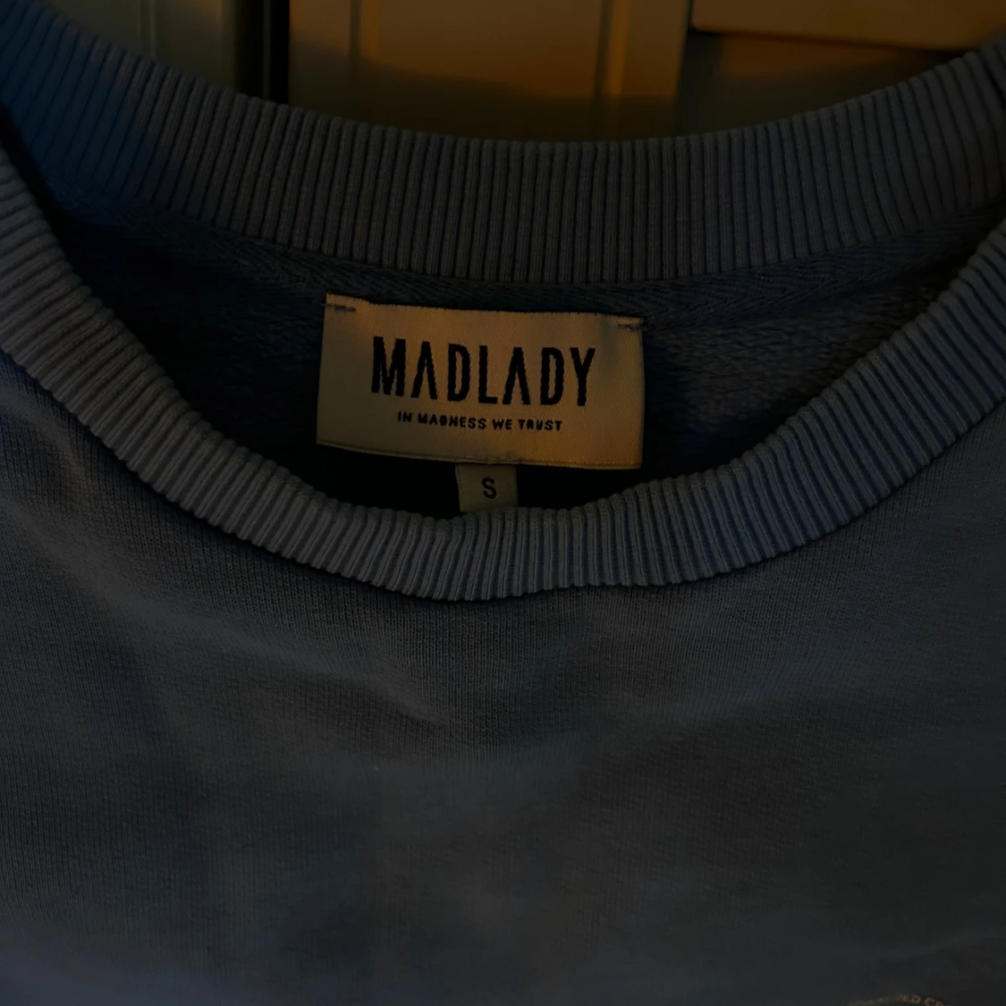 Blå oversized sweatshirt från Madlady - 3