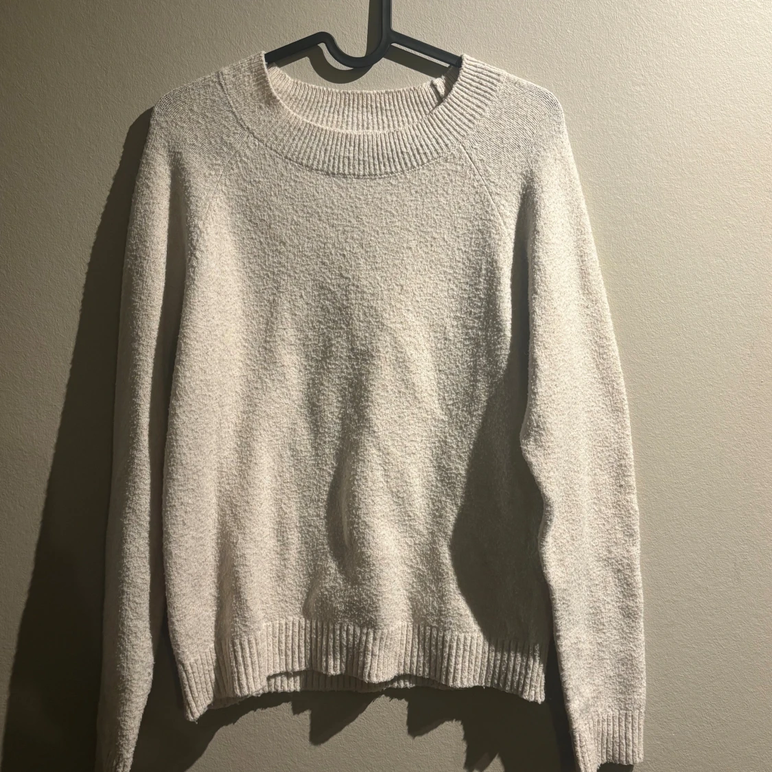 Beige stickad tröja Vero Moda XS