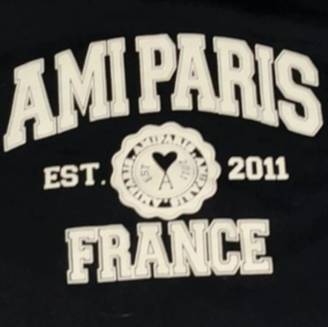 Svart sweatshirt från Ami Paris - 3