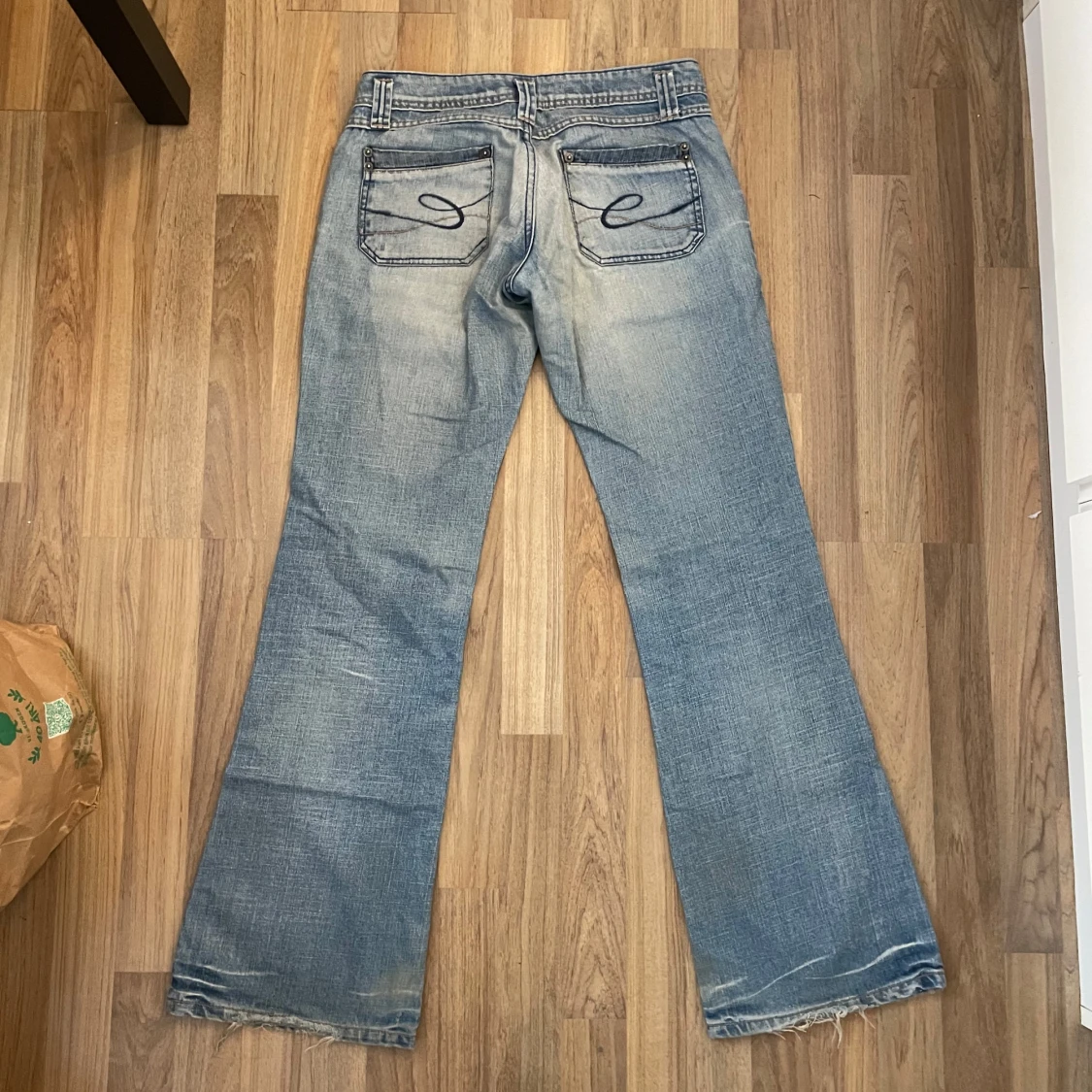 Blå bootcut jeans från Esprit - 1