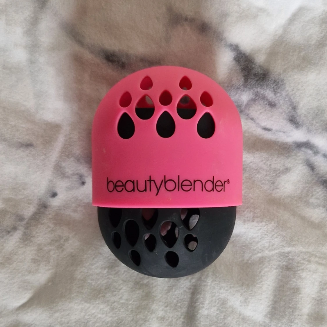 Beautyblender förvaringsfodral rosa/svart