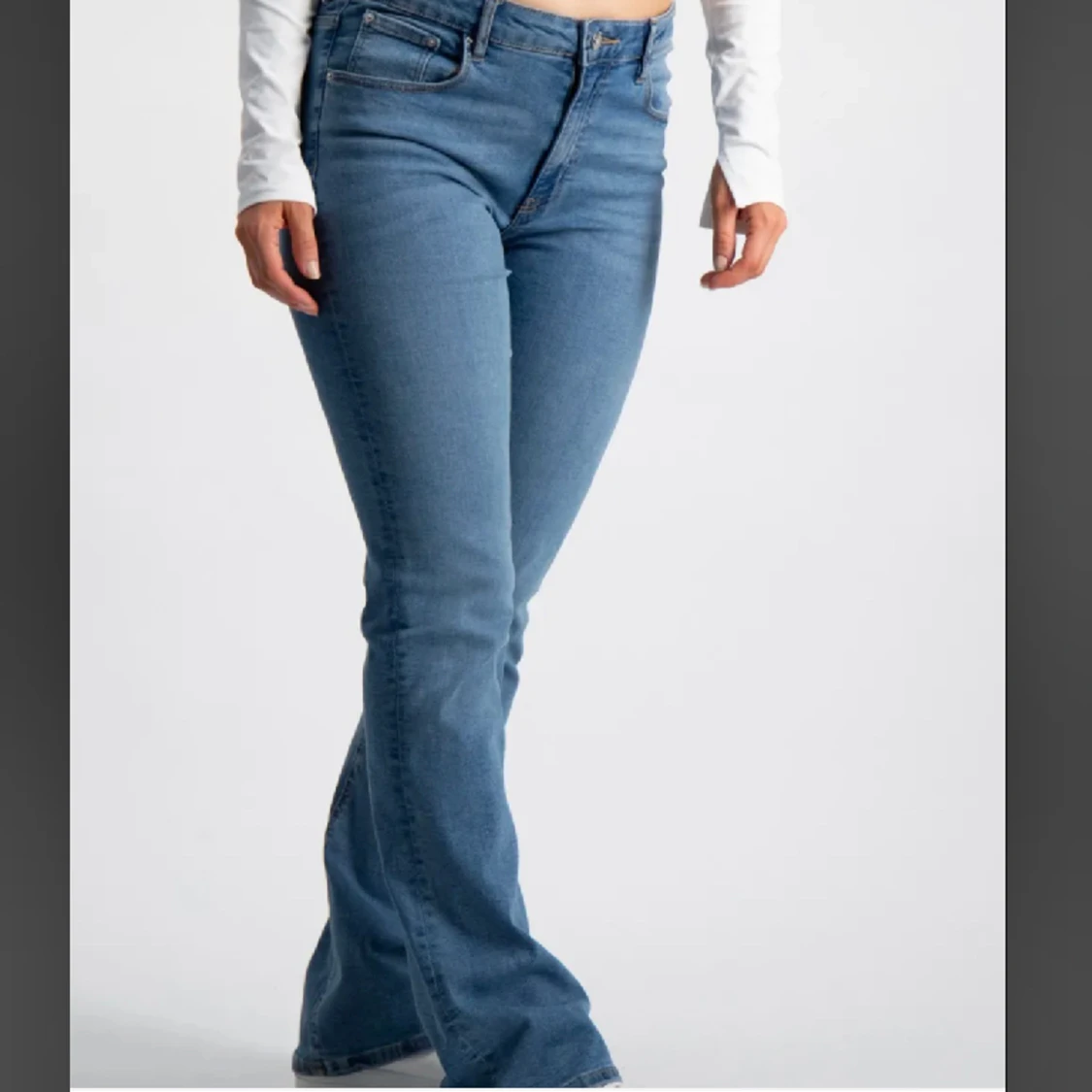 Lågmidjade jeans  - 1