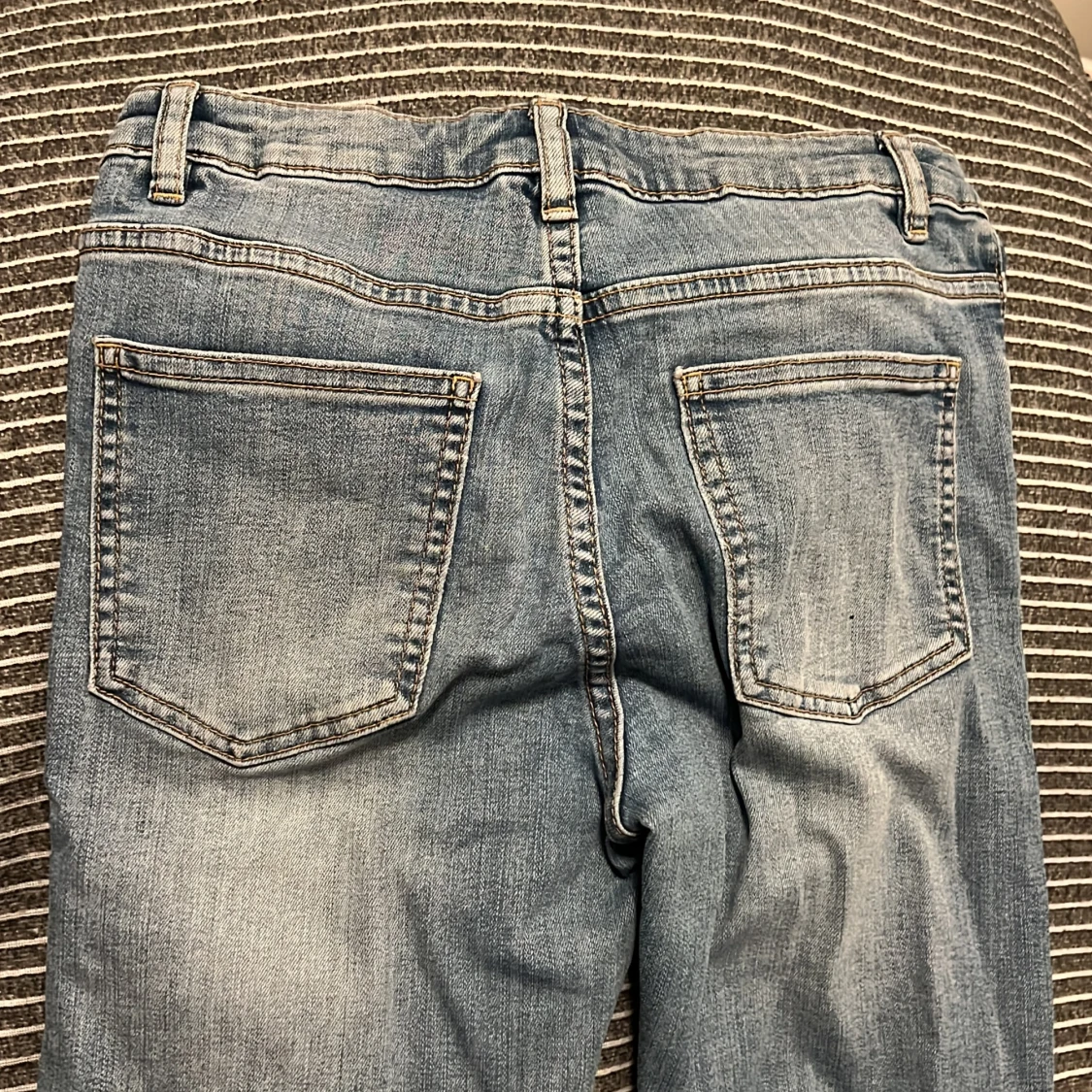 Blå jeans från Kappahl, storlek 158 - 2