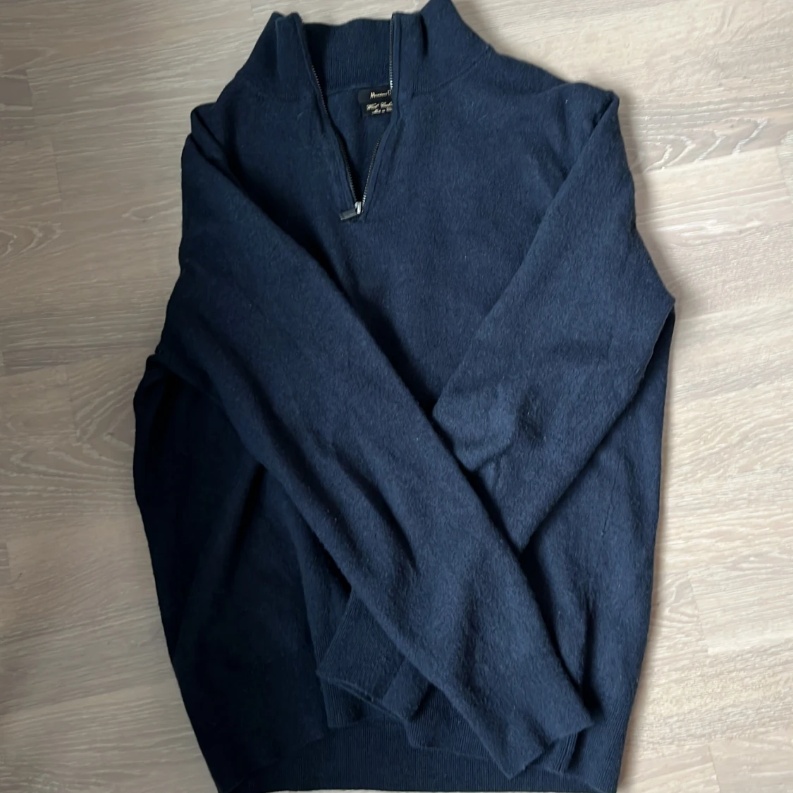 Ull quarter zip från Massimo Dutti - 1
