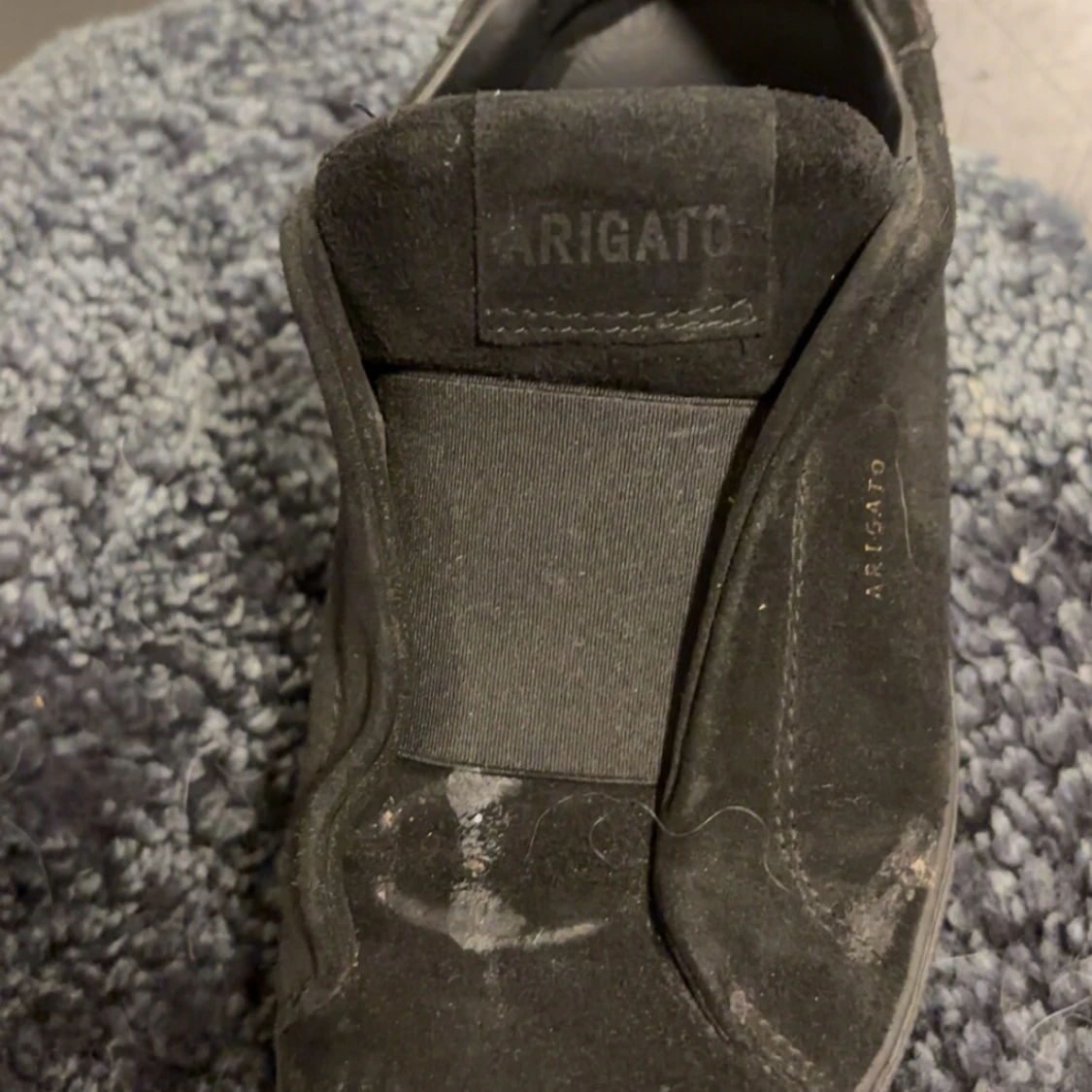 Svarta sneakers Axel Arigato mocka - 2