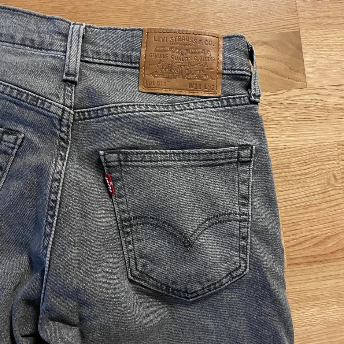 Levi's 511 grå jeans W28 L32 - 2