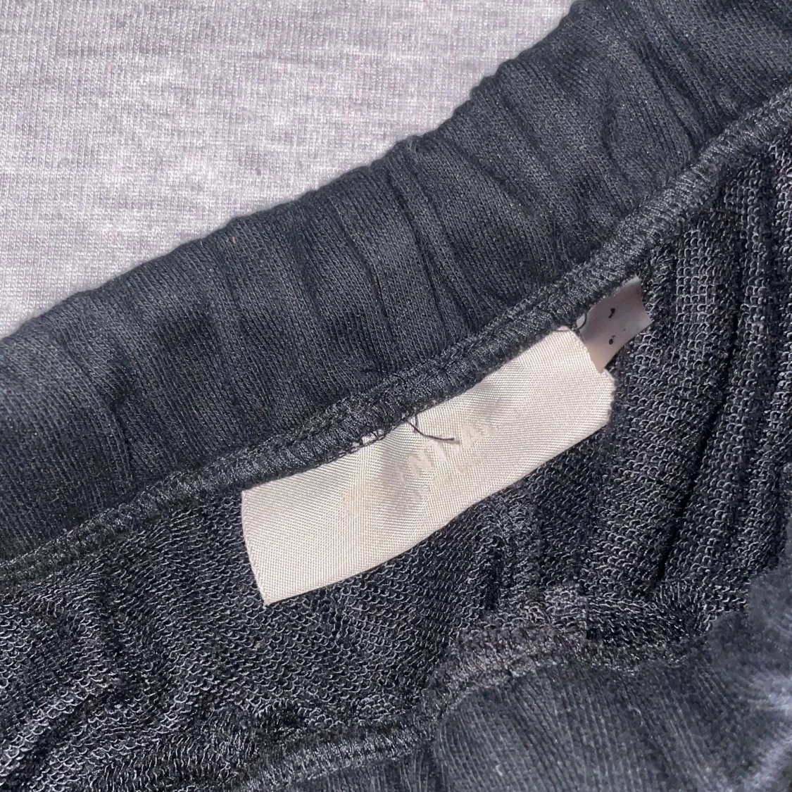 Svarta Essentials shorts med snörning - 3