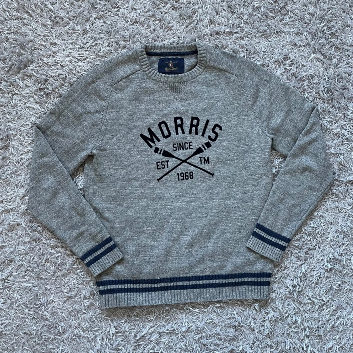 Morris stickad tröja