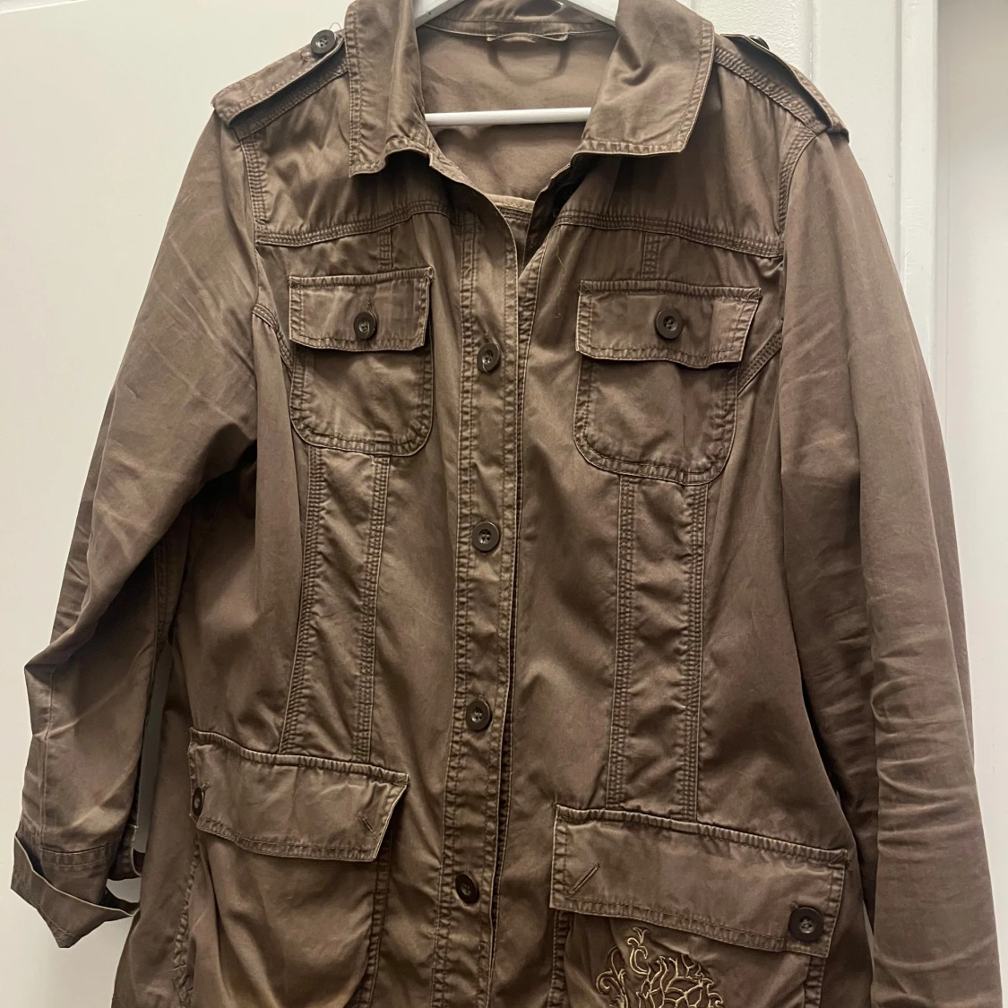 Brun fieldjacket