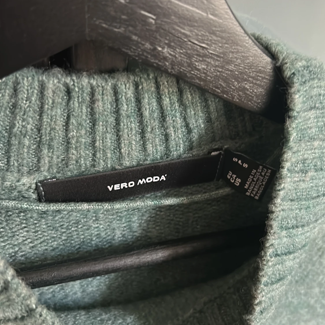 Grön stickad tröja från Vero Moda - 1