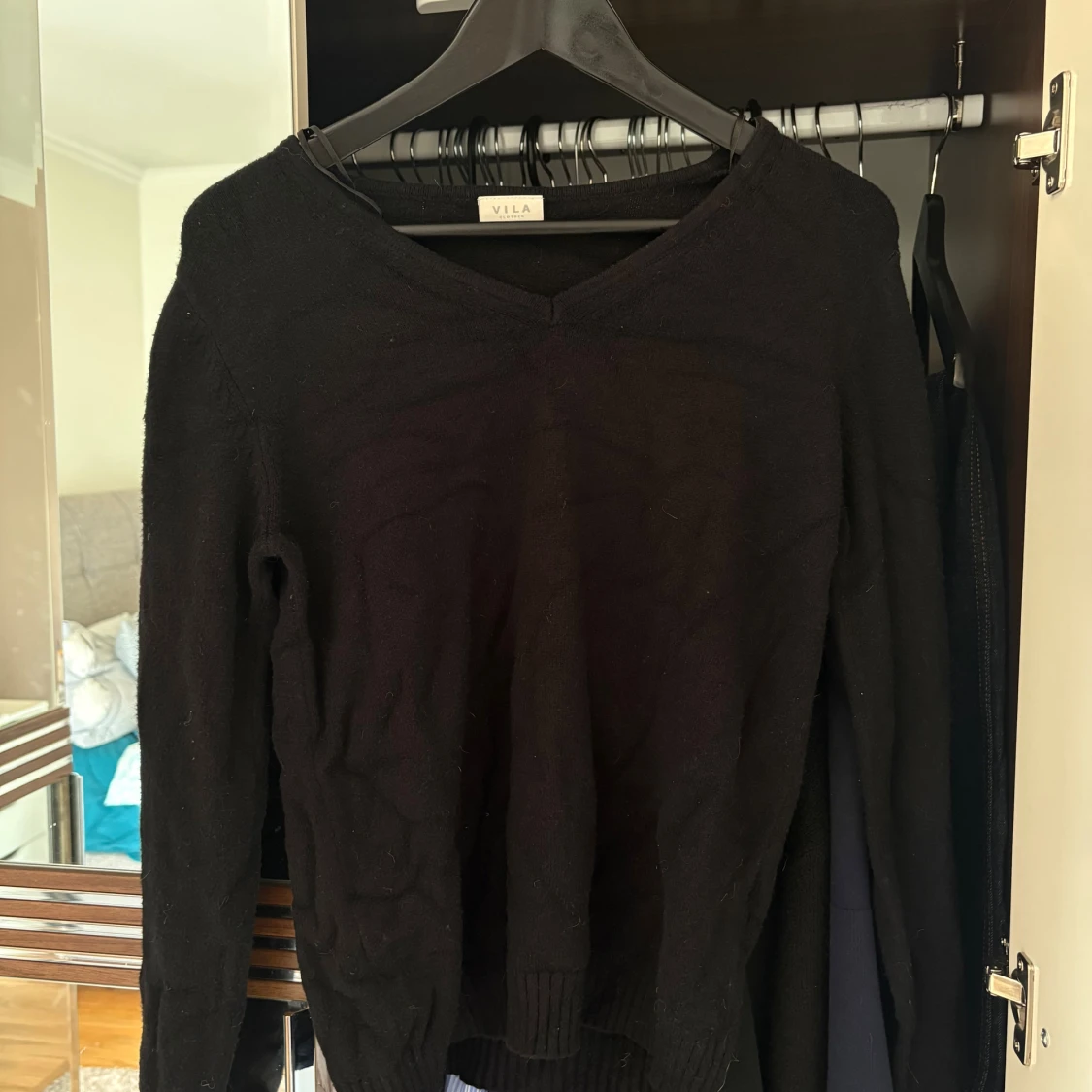Svart stickad tröja från Vila - 1