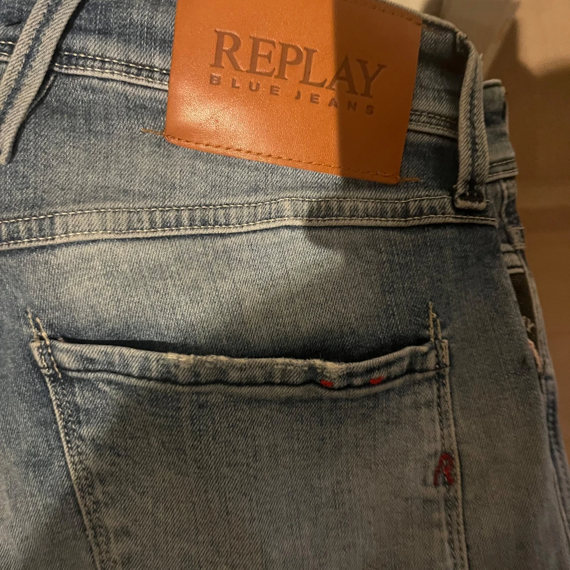 Replay Anbass Slim Fit blå jeans - 2