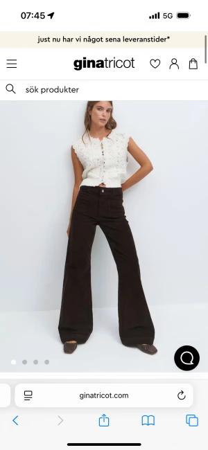 Gina tricot jeans - Helt slutsålda så snygga 