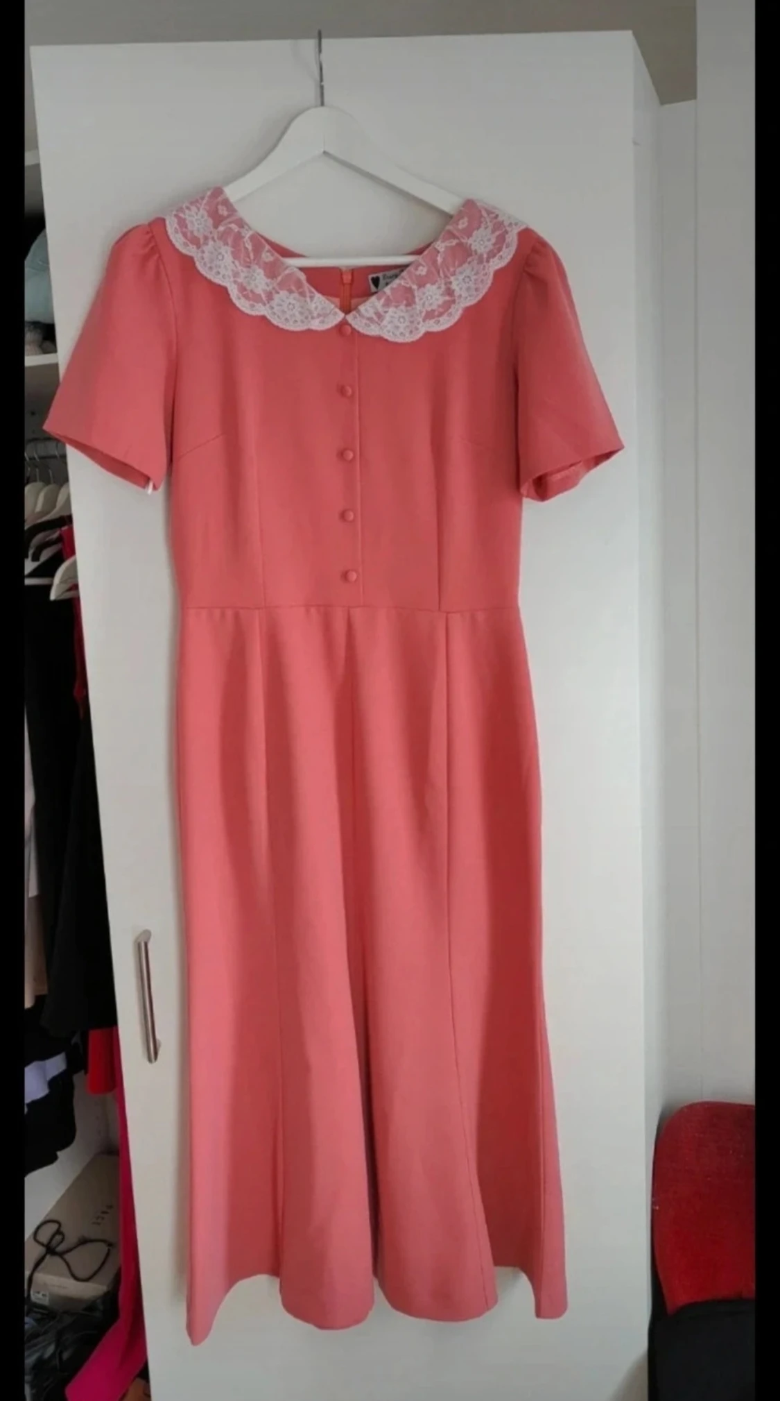 Rosa retroklänning från Daisy Dapper - 1