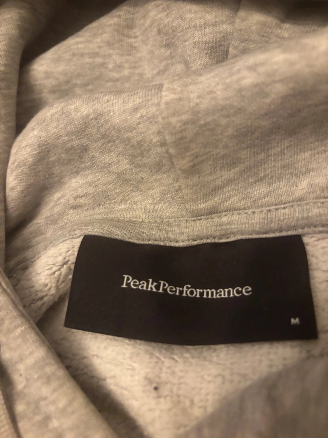 Grå hoodie Peak Performance M - 3