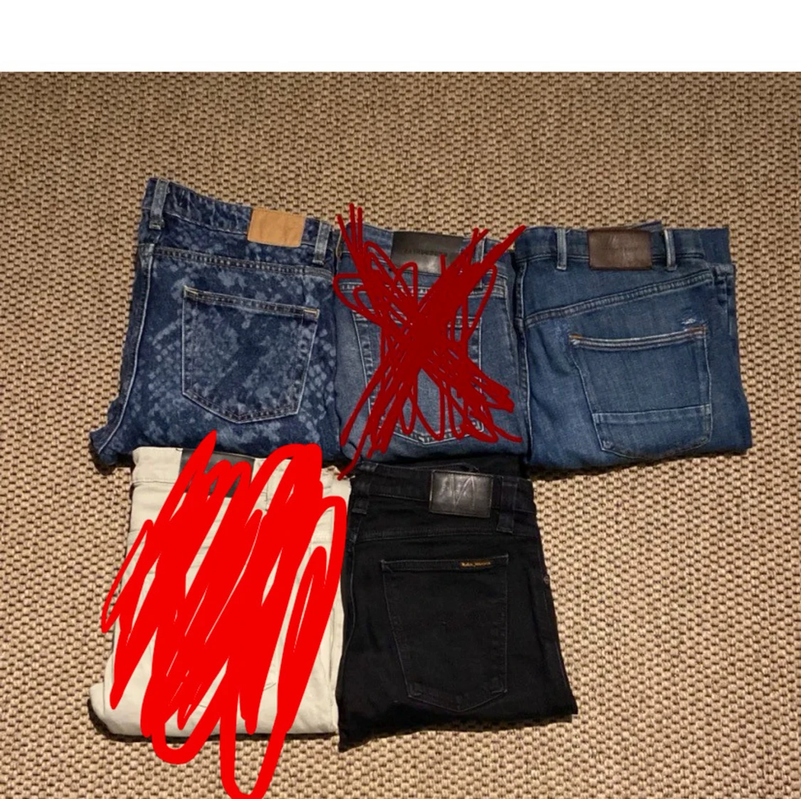 Märkes Jeans Mini Bulk - 1