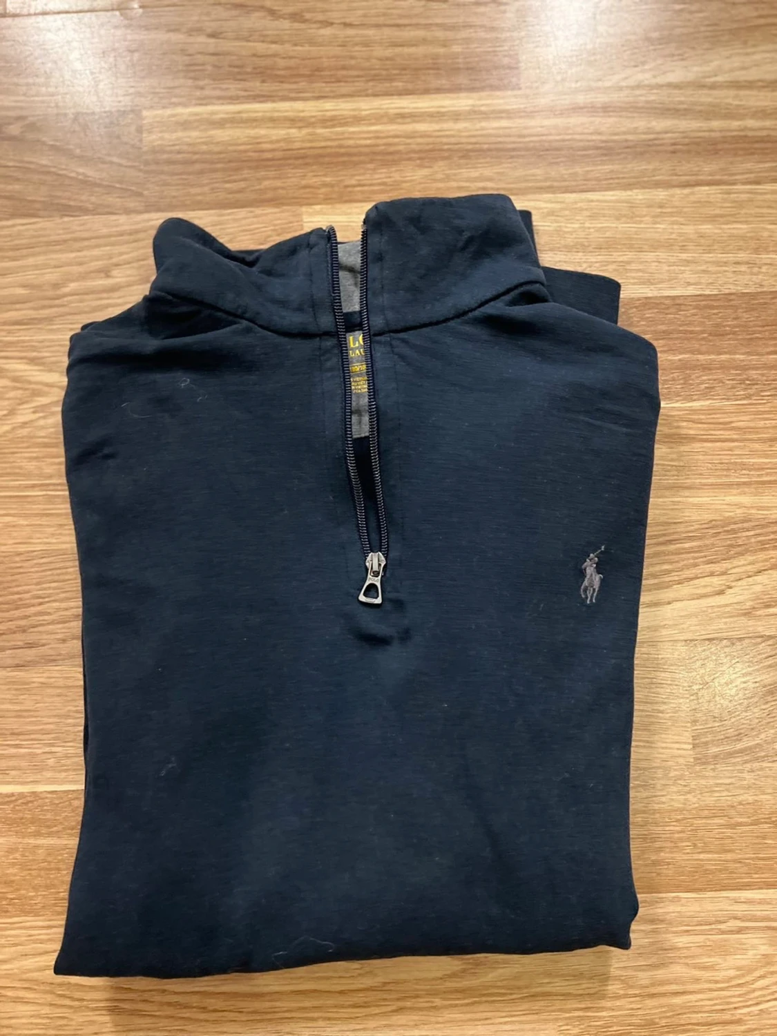 Svart half zip tröja från Polo Ralph Lauren - 1