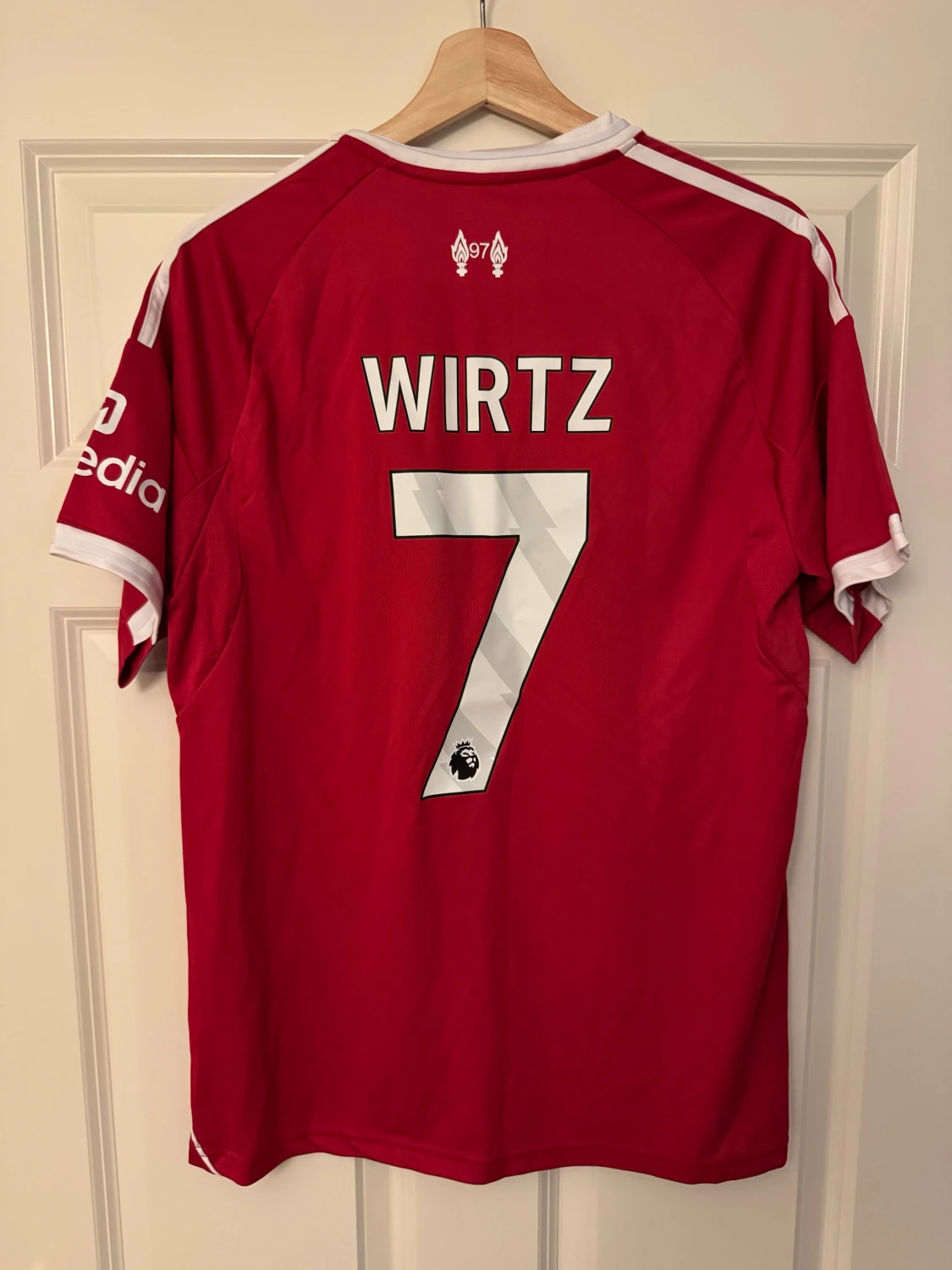 Liverpool FC röd matchtröja Wirtz #7 - 1