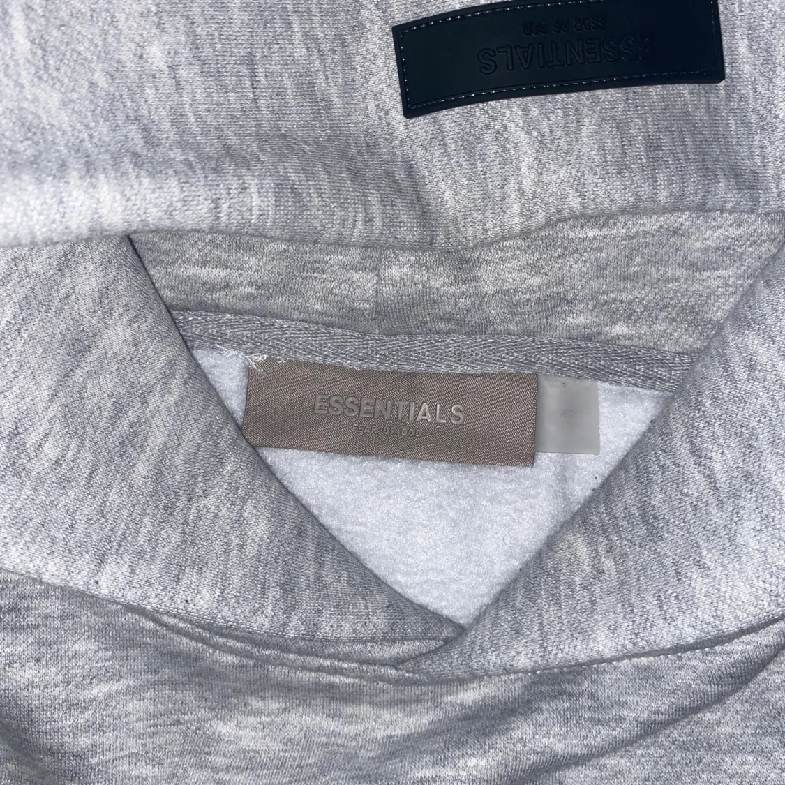 Grå Essentials Fear of God hoodie - 3