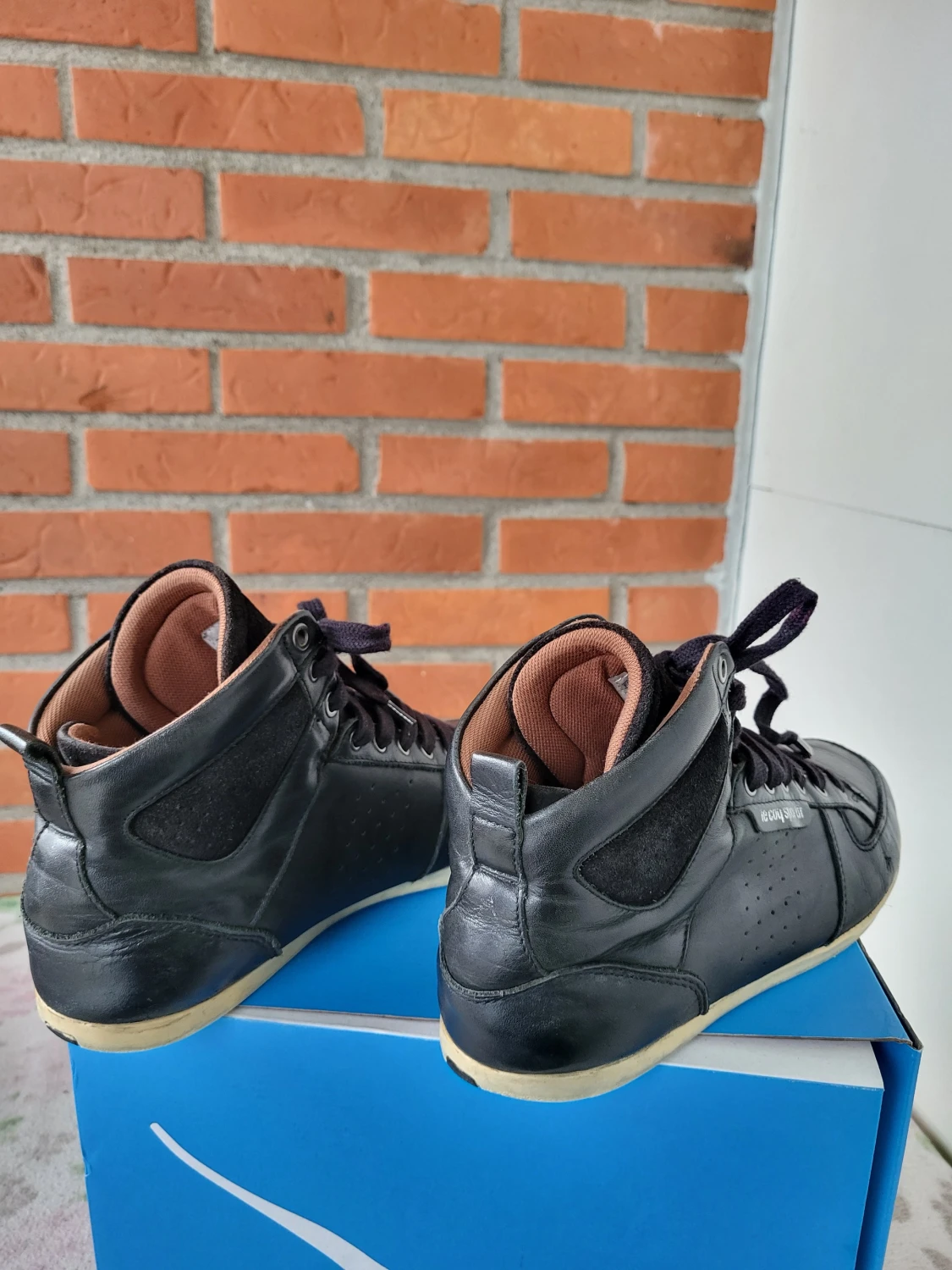 Svarta Le Coq Sportif sneakers high 42 - 4