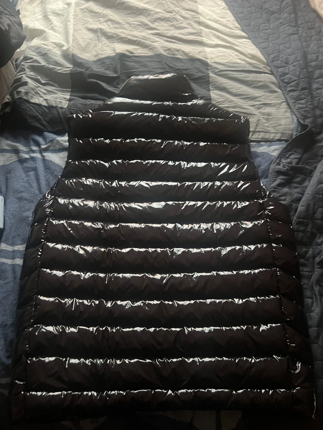 Svart dunväst från Moncler - 2